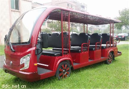  沃森新款15座仿古电动观光车